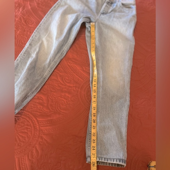 Everlane The 90’s Cheeky Jean Vintage Sun Bleached Blue Jeans, Size 25R - Picture 9 of 12